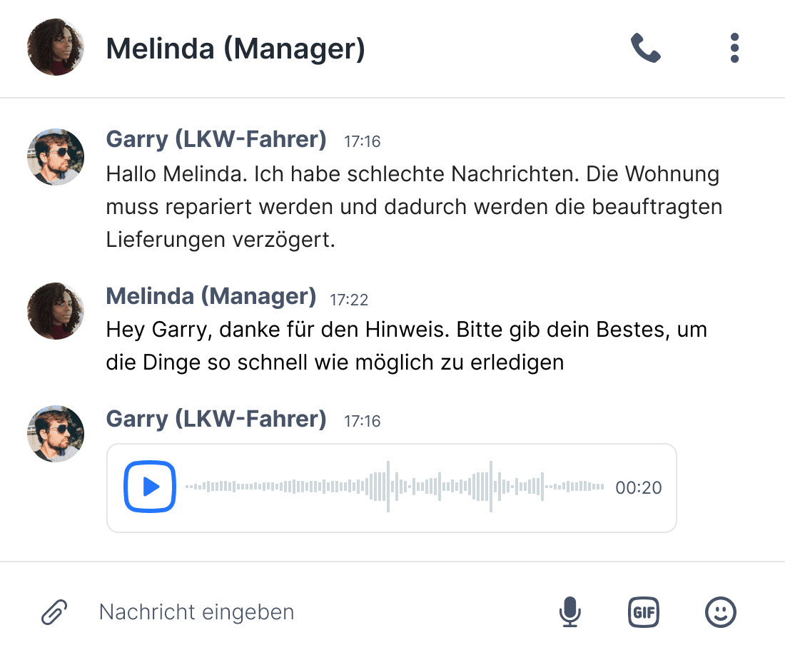 Echtzeit-Chat