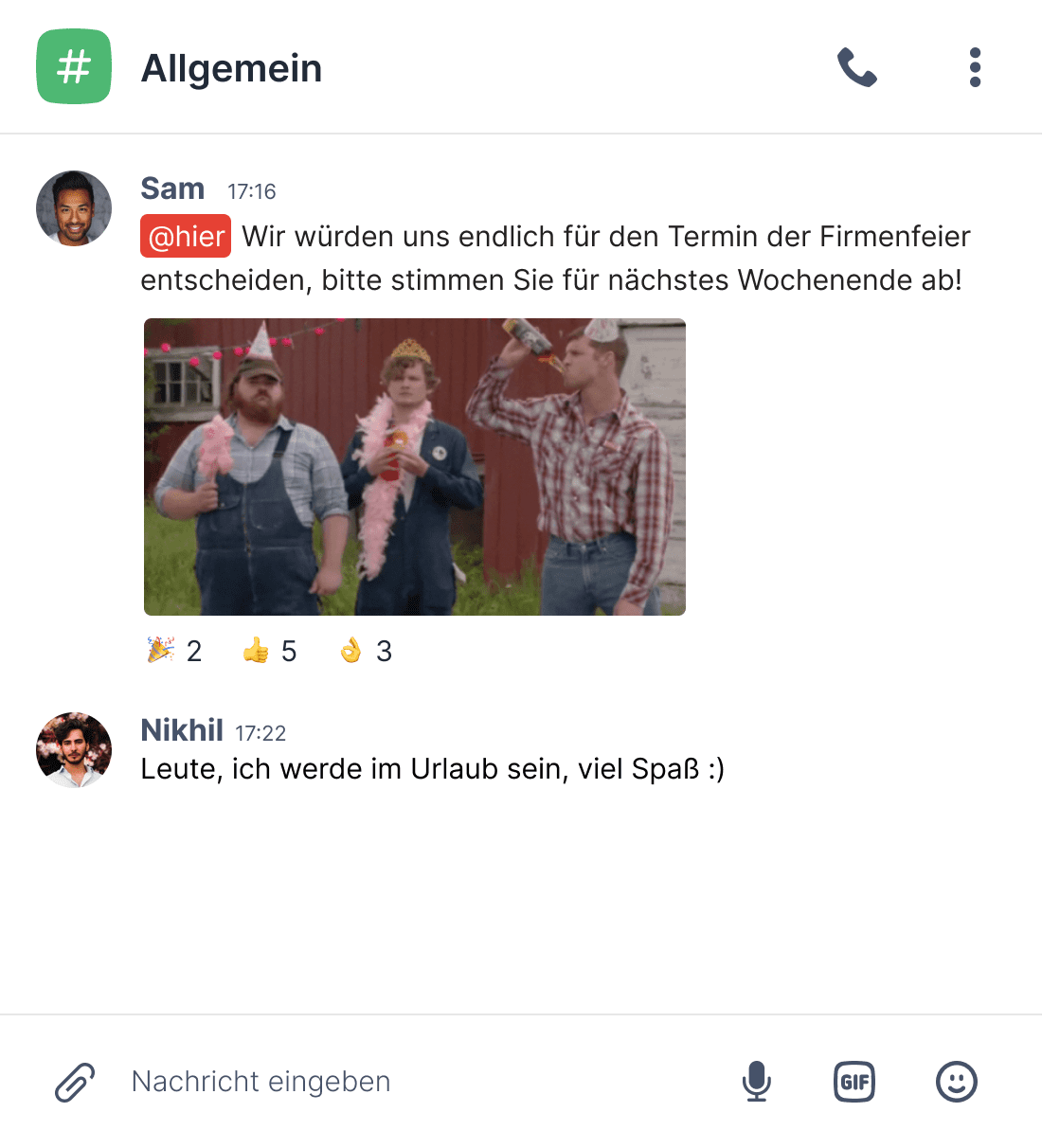 Chat-Kommunikation Bild