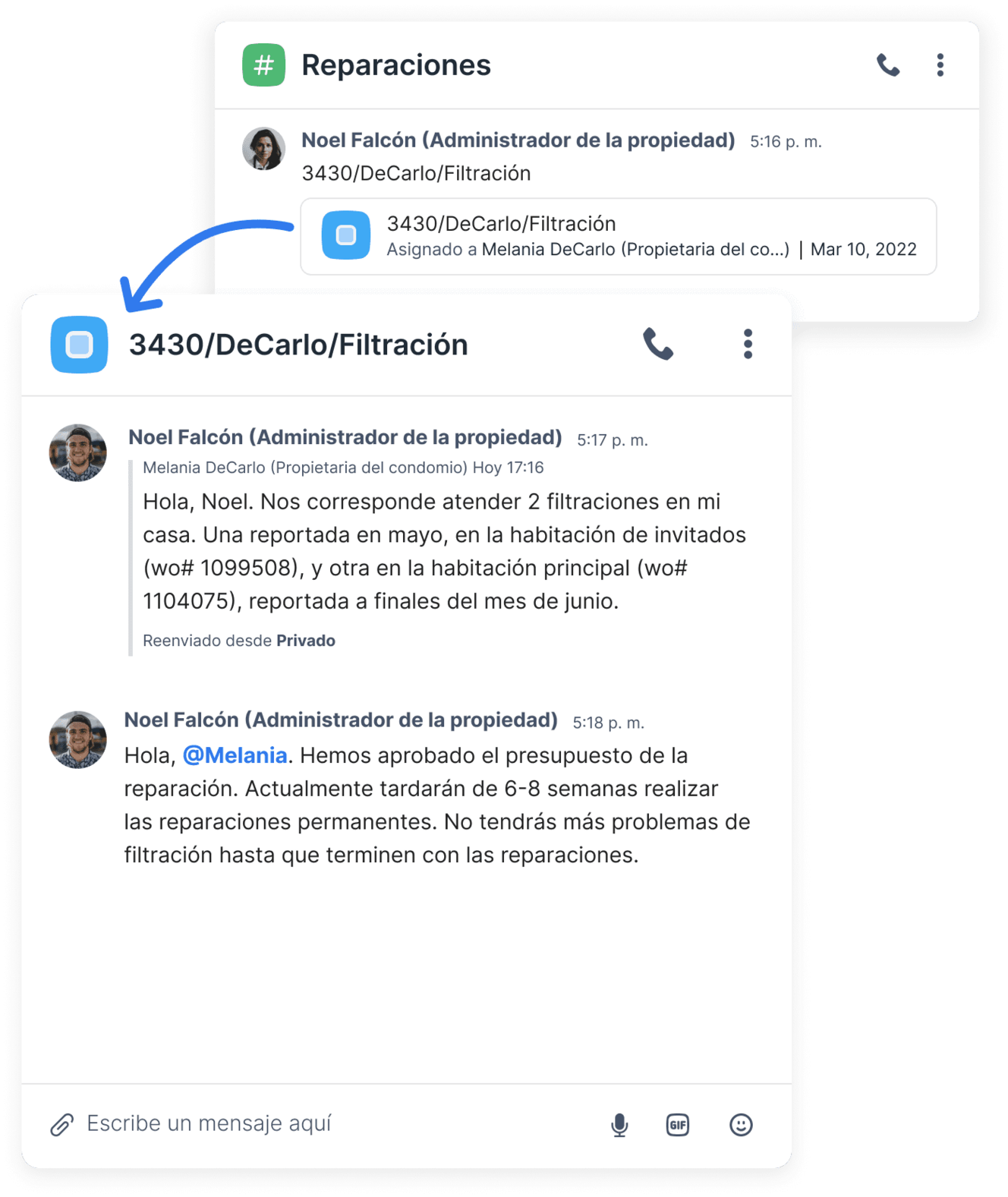 Monitorea las tareas