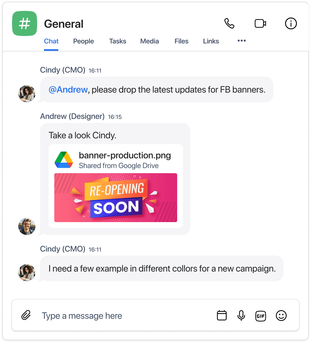 All your communication in one palce