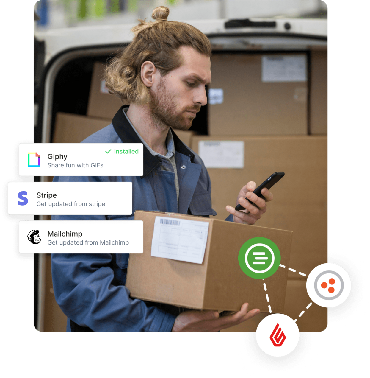 Mobile Chanty-Interface