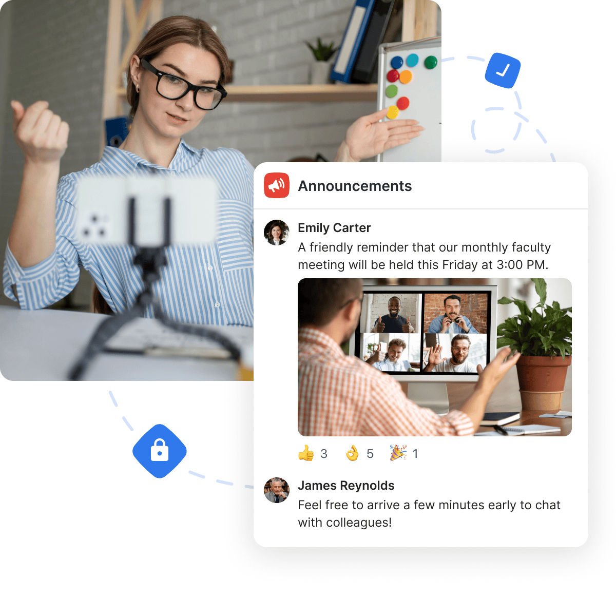 Education deep personalization screen