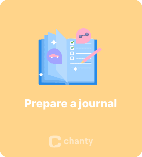 Prepare a journal
