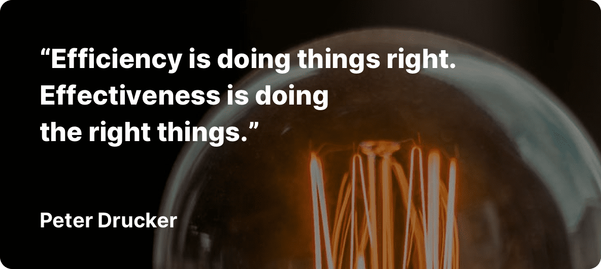 Peter Drucker quote