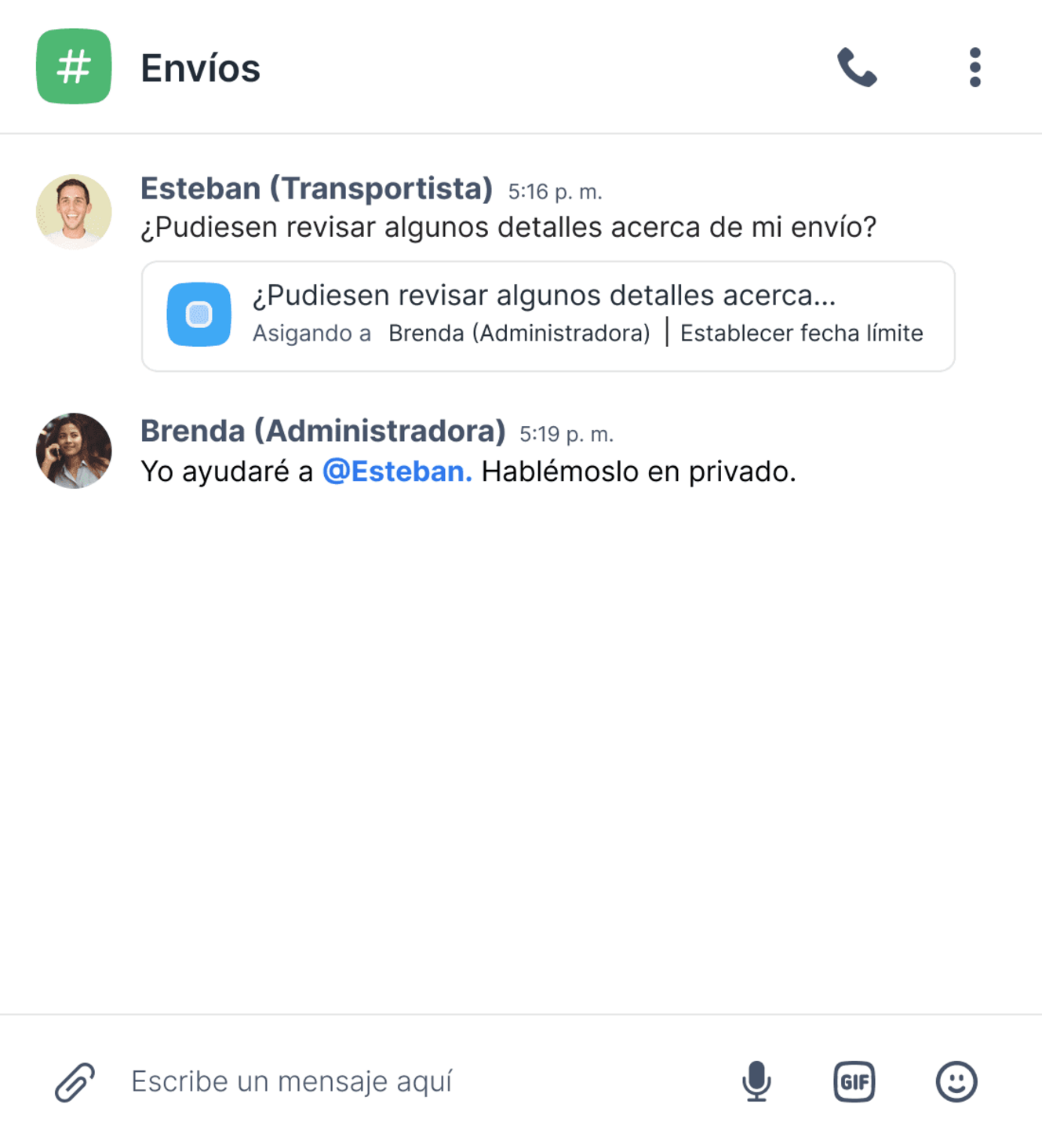 Monitorea las tareas
