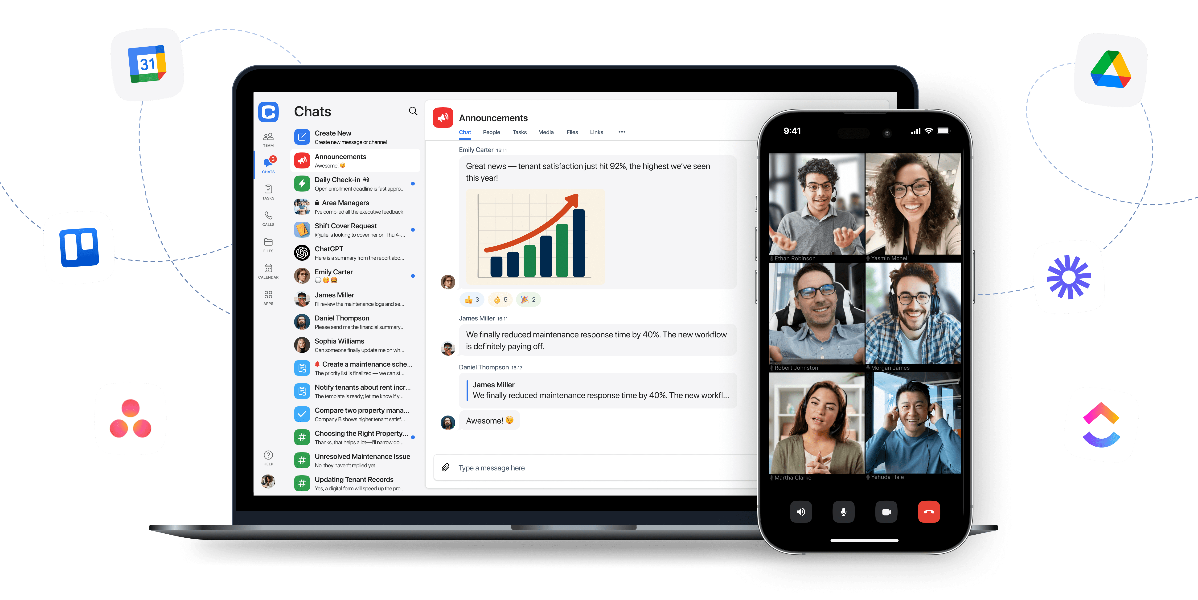 Property Managers Chanty hero screen