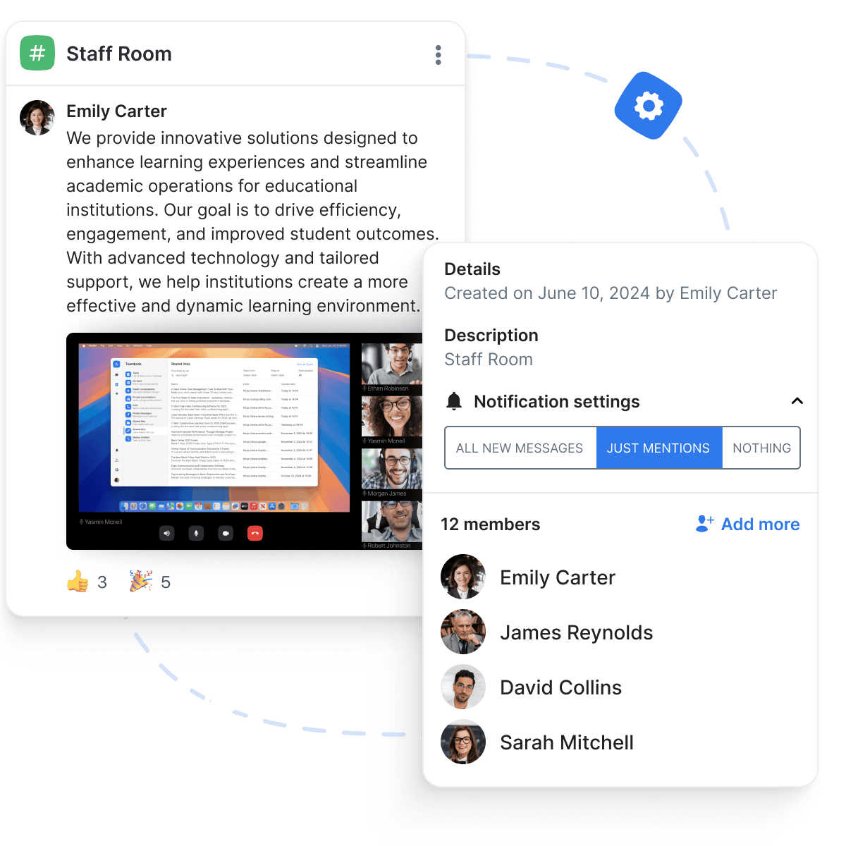 के साथ मिलकर काम करता है, जिससे आपका काम पूरा