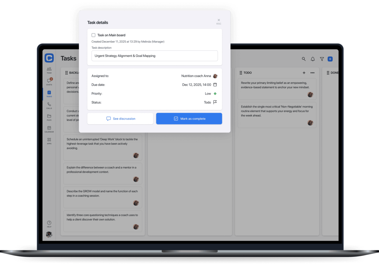 Kanban para coaching