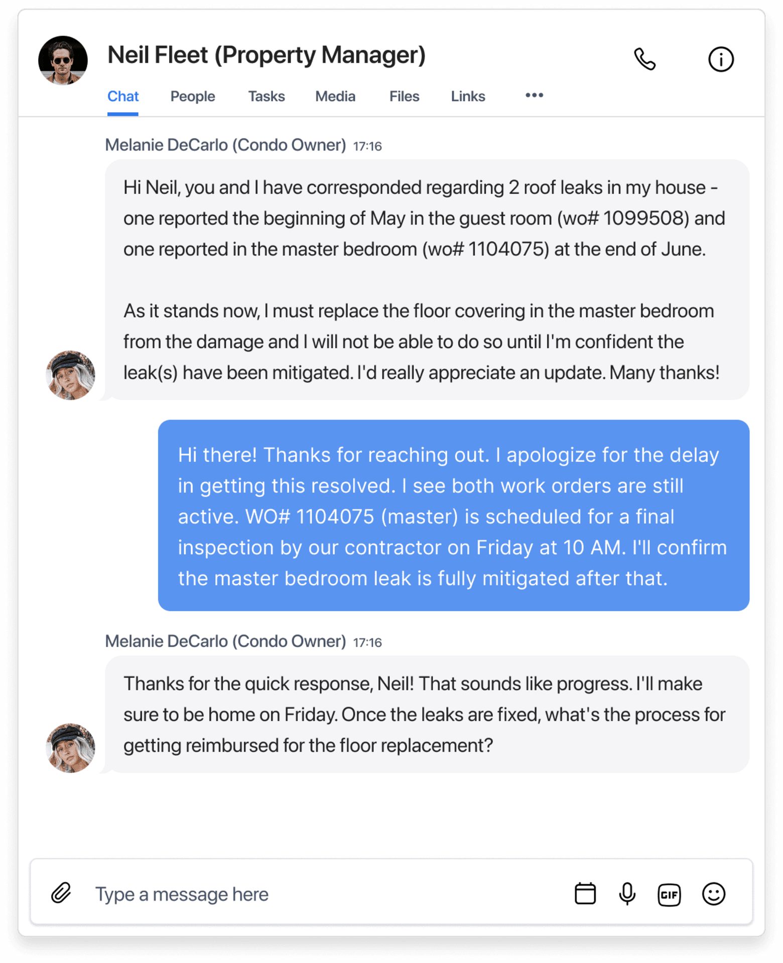 Organize your communication image
